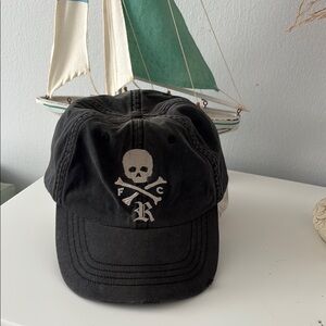 Rugby Ralph Lauren Black Skull Hat